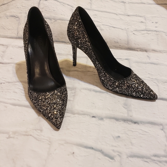 M. Gemi Shoes - M. Gemi Esatto Glitter Pumps Size 36